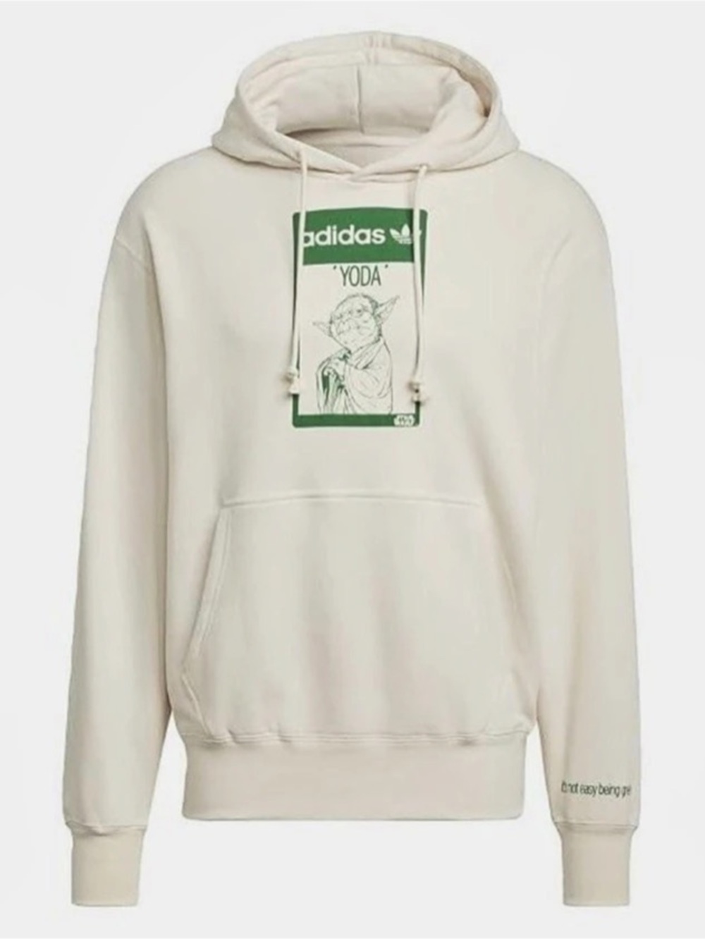 adidas Star Wars Yoda hoodie Size Large